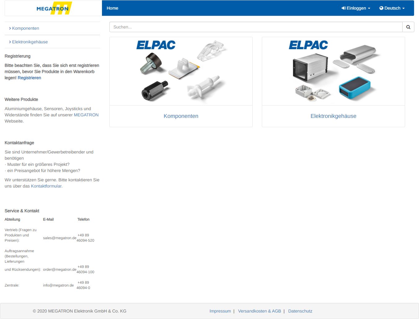 Elpac-Produkte online kaufen