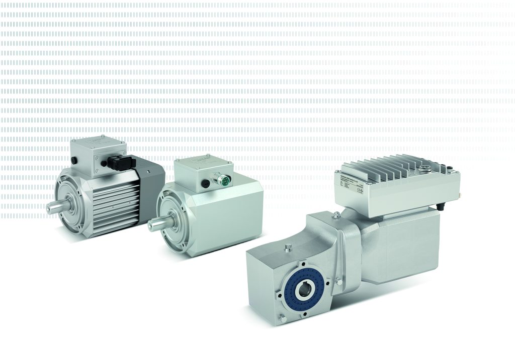  Der IE5+-Synchronmotor von Nord ist bis 4kW für Intralogistikanwendungen verfügbar, auch in belüfteter Ausführung.